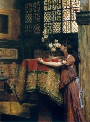 Oil alma-tadema, sir lawrence Painting - In my studio by Alma-Tadema, Sir Lawrence