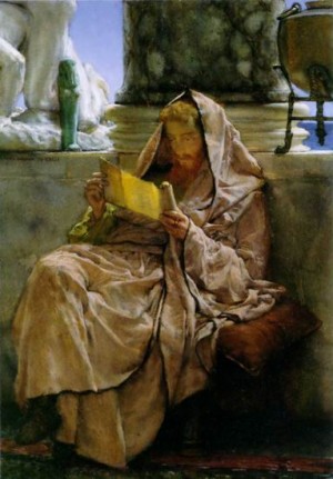 Oil alma-tadema, sir lawrence Painting - Prose by Alma-Tadema, Sir Lawrence