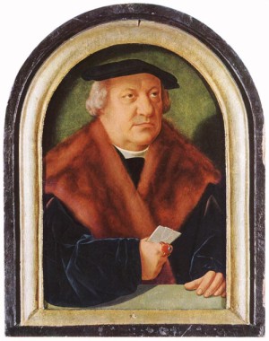 Oil bryulov,karl pavlovich Painting - Portrait of Scholar Petrus von Clapis c. 1528 by Bryulov,Karl Pavlovich