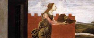  Photograph - Salome with the Head of St John the Baptist c.1488 by Botticelli,Sandro