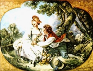 Oil boucher,francois Painting - Autumn by Boucher,Francois