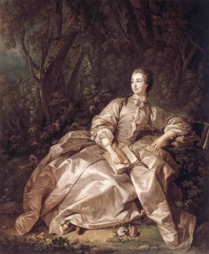  Photograph - Madame de Pompadour  1758 by Boucher,Francois