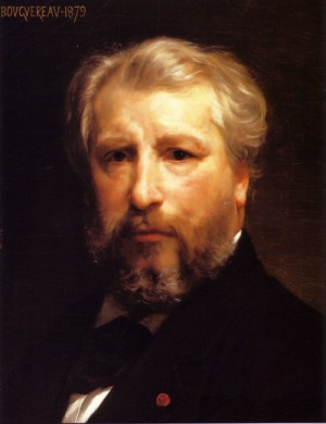  Photograph - Self portrait 1879 by Bouguereau,William