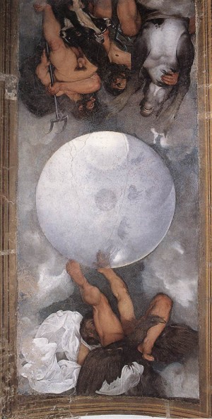Oil caravaggio Painting - Jupiter, Neptune and Pluto  1597-1600 by Caravaggio