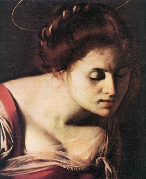 Oil caravaggio Painting - Madonna Palafrenieri (detail)  1606 by Caravaggio