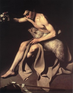  Photograph - St  John the Baptist by Caravaggio