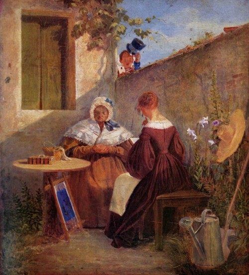 A Love Letter by Carl Spitzweg