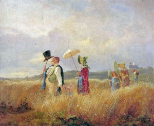  Photograph - Sunday Walk by Carl Spitzweg