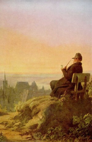  Photograph - The Rest in the Vineyard by Carl Spitzweg