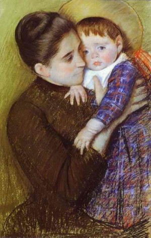 Oil cassatt,mary Painting - Hélène de Septeuil. 1889-1890 by Cassatt,Mary
