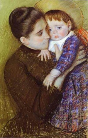  Photograph - Hélène de Septeuil. 1889-1890 by Cassatt,Mary