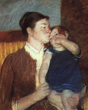 Oil cassatt,mary Painting - Mother and Child     1888 by Cassatt,Mary