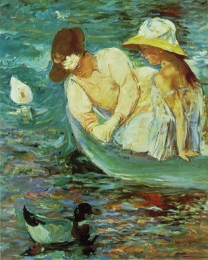  Photograph - summertime by Cassatt,Mary