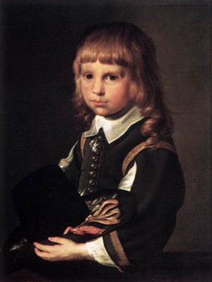 Oil codde, pieter Painting - Portrait of a Child by Codde, Pieter