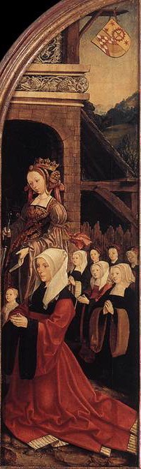 Oil cornelisz van oostsanen,jacob Painting - Triptych of the Adoration of the Magi   1517 by Cornelisz Van Oostsanen,Jacob