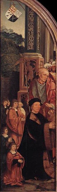 Oil cornelisz van oostsanen,jacob Painting - Triptych of the Adoration of the Magi   1517 by Cornelisz Van Oostsanen,Jacob