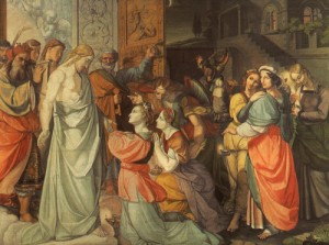 Oil cornelius, peter von Painting - The Wise and Foolish Virgins by Cornelius, Peter von