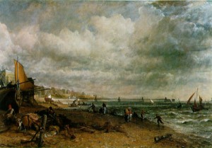  Photograph - Chain Pier, Brighton 1827 by Constable,John