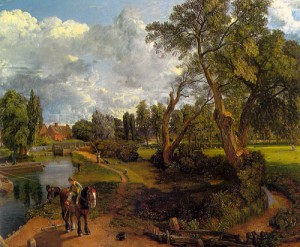 Oil constable,john Painting - Flatford Mill, 1817 by Constable,John