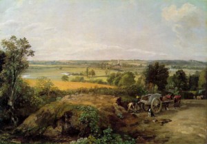 Oil constable,john Painting - Stour Valley and Dedham Church  1814 by Constable,John