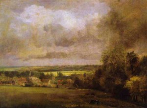 Oil constable,john Painting - The Stour Valley from Higham. c.1804 by Constable,John