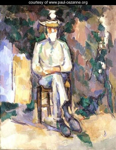 The Old Gardener by Cezanne,Paul