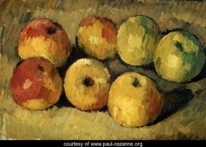 Oil cezanne,paul Painting - Apples by Cezanne,Paul