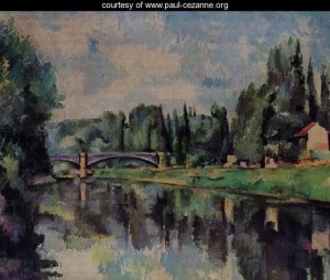  Photograph - Bridge Over The Marne by Cezanne,Paul
