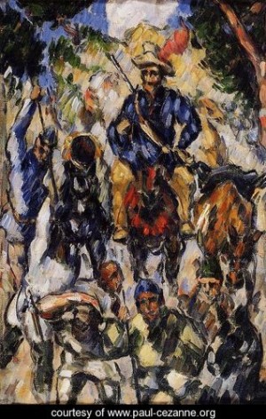  Photograph - Don Quixote Seen From The Front by Cezanne,Paul