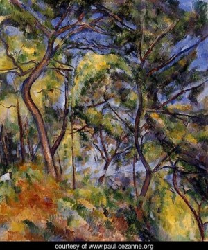  Photograph - Forest by Cezanne,Paul