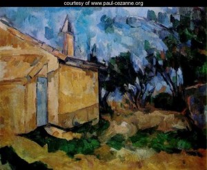 Oil cezanne,paul Painting - Jourdans Cottage by Cezanne,Paul