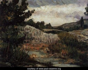 Oil landscape Painting - Landscape Mount Saint Victoire by Cezanne,Paul