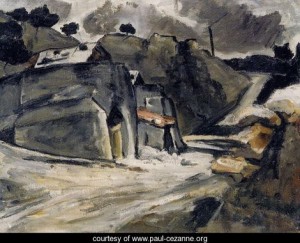 Oil landscape Painting - Landscape Of Provence by Cezanne,Paul