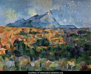 Oil cezanne,paul Painting - Mont Sainte Victoire5 by Cezanne,Paul