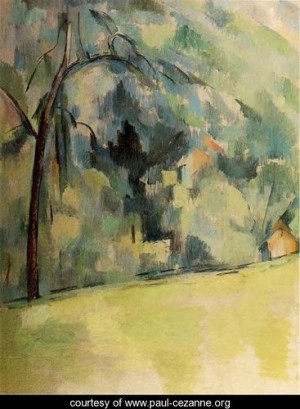 Oil cezanne,paul Painting - Morning In Provence by Cezanne,Paul