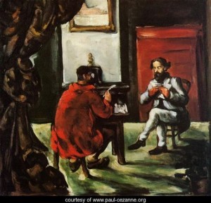  Photograph - Paul Alexis Reading At Zolas House by Cezanne,Paul