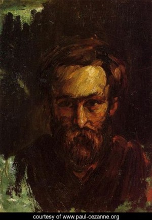 Oil cezanne,paul Painting - Portrait Of A Man2 by Cezanne,Paul