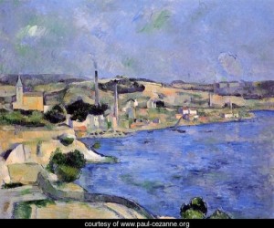 Oil the Painting - Saint Henri And The Bay Of L Estaque by Cezanne,Paul