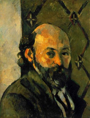 Oil portrait Painting - Self-Portrait 1879-1882 by Cezanne,Paul