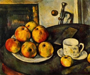 Oil still Painting - Still Life with Apples 1890-1894 by Cezanne,Paul