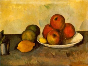 Oil still Painting - Still Life with Apples  c.1890 by Cezanne,Paul