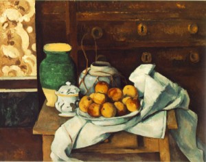 Oil still Painting - Still Life with Commode 1883-87 by Cezanne,Paul