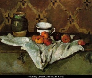 Oil still Painting - Still Life2 by Cezanne,Paul
