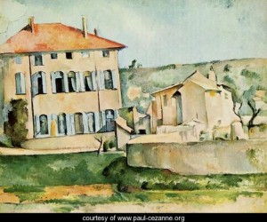 Oil the Painting - The Jas De Bouffan2 by Cezanne,Paul
