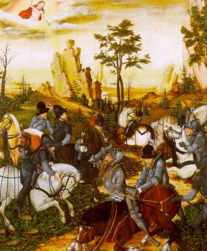 Oil cranach, lucas the younger Painting - The Conversion of St. Paul by Cranach, Lucas the Younger
