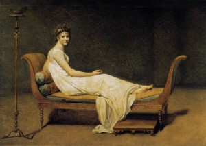 Oil david,jacques-louis Painting - Madame Récamier 1800 by David,Jacques-Louis