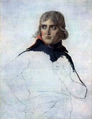 Oil portrait Painting - Portrait of General Bonaparte 1797 by David,Jacques-Louis
