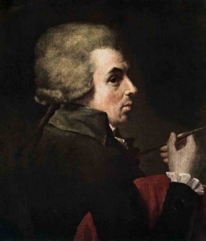 Oil portrait Painting - Self-Portrait c.1790 by David,Jacques-Louis