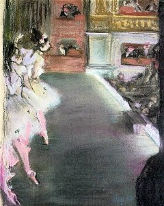  Photograph - Dancers at the Old Opera House 1877 by Degas,Edgar