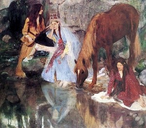 Photograph - Mlle Fiocre in the Ballet La Source 1867 by Degas,Edgar